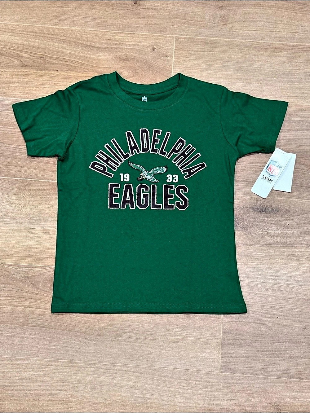 NFL Team Apparel Philadelphia Eagles 1933 T-Shirt Size Medium